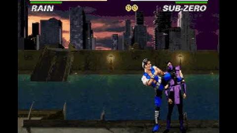 ultimate mortal kombat 3 sub-zero( NO MASK ) Brutality