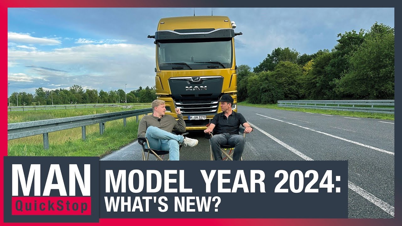 Model Year 2024 check out our newest features MAN QuickStop 24