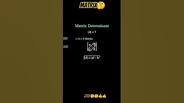 explained how to solvemodulus(mod)of 2×2 $3×3 matrix determinant#matrix #formula #determinants #12th