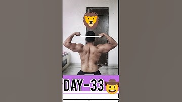 Day 33/75 hard Challenge 🦁🏋‍♂️ #75hardchallenge #motivation #fitness #workout #exercise #shorts #gym