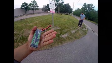 Tamiya Grasshopper speed run part 5 " The Big Crash"