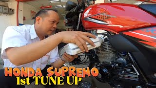 Ep230: HONDA SUPREMO UNANG TUNE UP DAHIL LUMALAGITIK NA,MAHIRAP PALA KAPAG NAPABAYAAN SA LANGIS