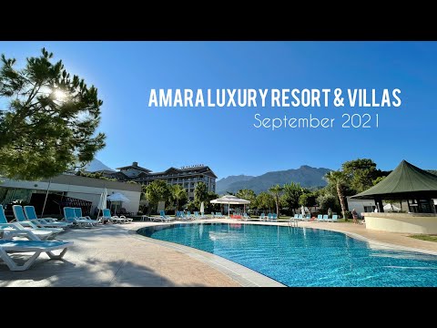 Турция в сентябре. Отель Amara Luxury Resort & Villas. #kemer #göynük