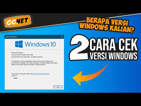 Video: Cara Melihat Versi Windows Yang Dipasang