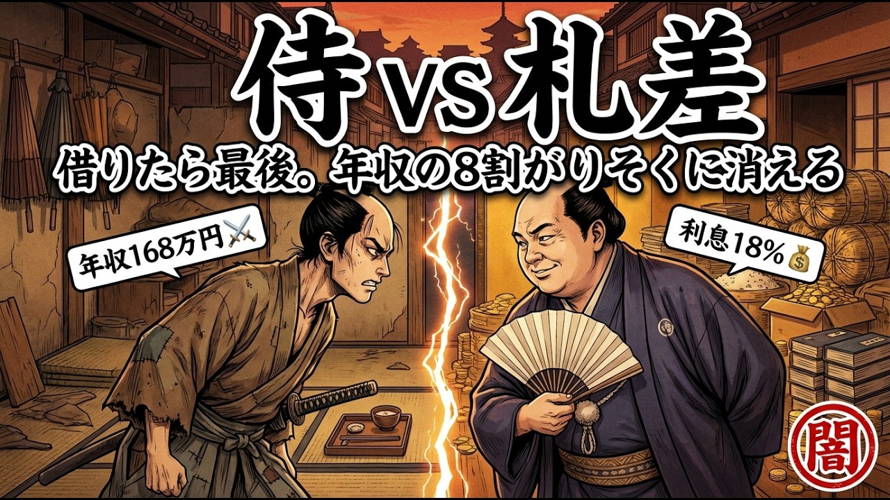 【江戸好奇心】年収168万円の侍｜江戸ごけにんの1日