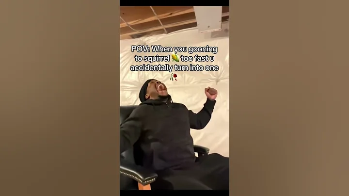 When you gooning too fast squirrel 🌽 too fast you turn into one 😭 #shorts #funny #viral