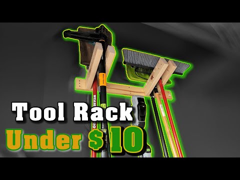 Garden Tool Storage quick cheap and Strong by Tools & ish