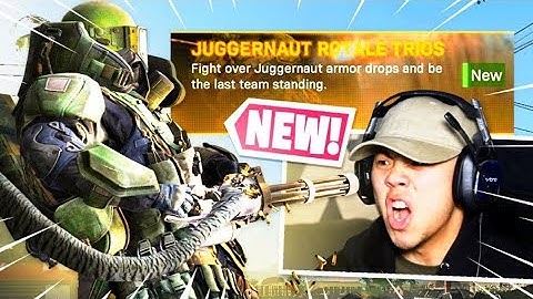 THE JUGGERNAUT in WARZONE! OMG
