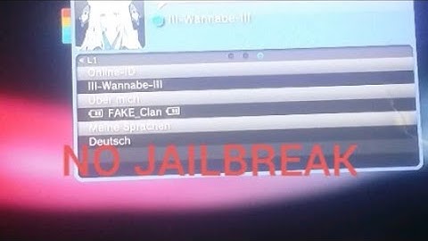 MODDED COMMENT NO JAILBREAK [PS3]