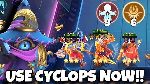 100% WIN RATE USE CYCLOPS NOW!! Magic Chess Gogo 