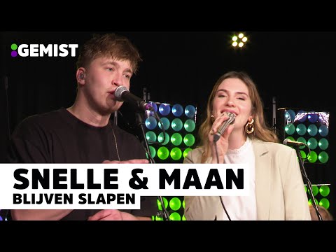 Snelle & Maan - Blijven Slapen | Live Bij 538