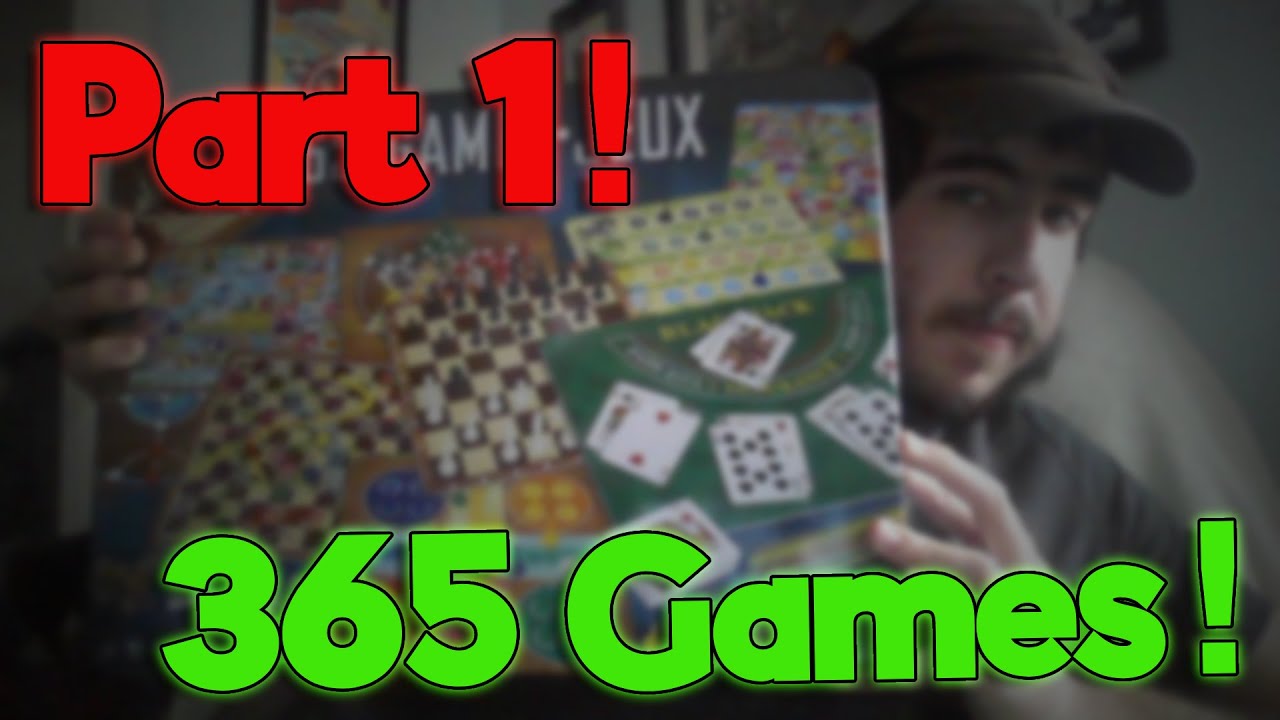 Playing 365 Tabletop and Card Games With my Dad! (Part 1)