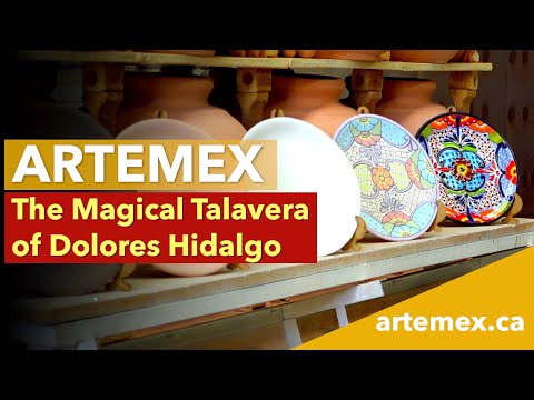 Video: Tembikar Talavera Poblana dari Puebla, Meksiko