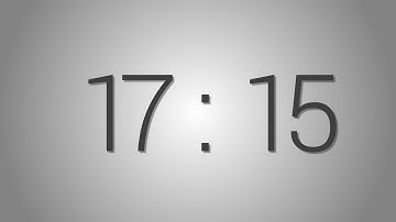 17 Minutes 15 seconds countdown Timer - Beep at the end | Simple Timer (seventeen min fifteen sec)