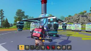 Scrap Mechanic 1.0 Testing Turret Flyer