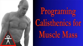 Programming Calisthenics For Building Muscle