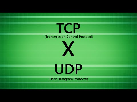 Vídeo: Diferença Entre Protocolos TCP E UDP