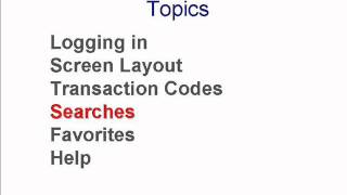 SAP Navigation