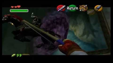 Zelda OoT 3 Heart Challenge Part #11 - Forest Temple