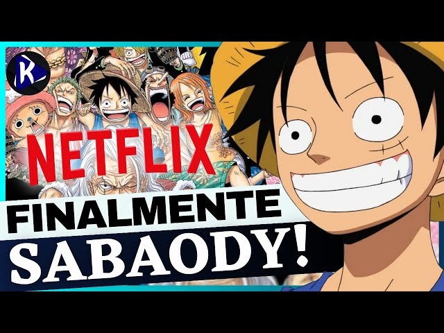 Salve salve galera, sei que muitos de vcs sabem que a netflix lançou one  piece dublado