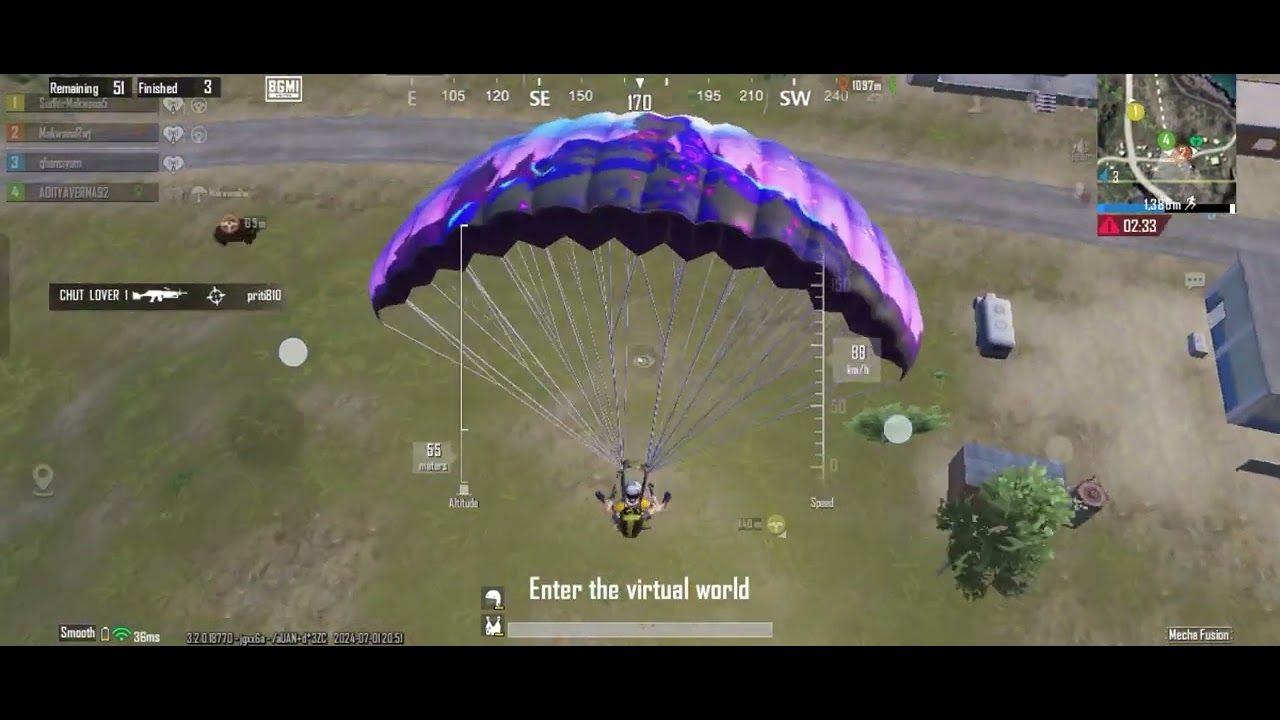 battle ground mobile india 1 vs 4 - YouTube