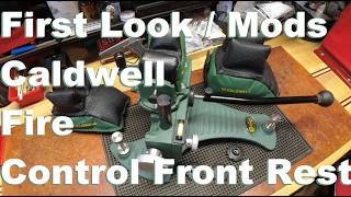 First Look & Mods: Caldwell Fire Control Front Rest - Poor Man's AR250