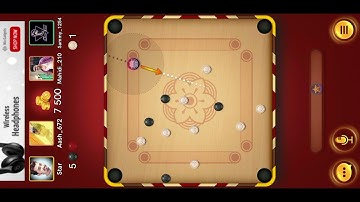 Carrom 4 players game | Carrom pool 2 vs 2 Player game play | carrom games 617