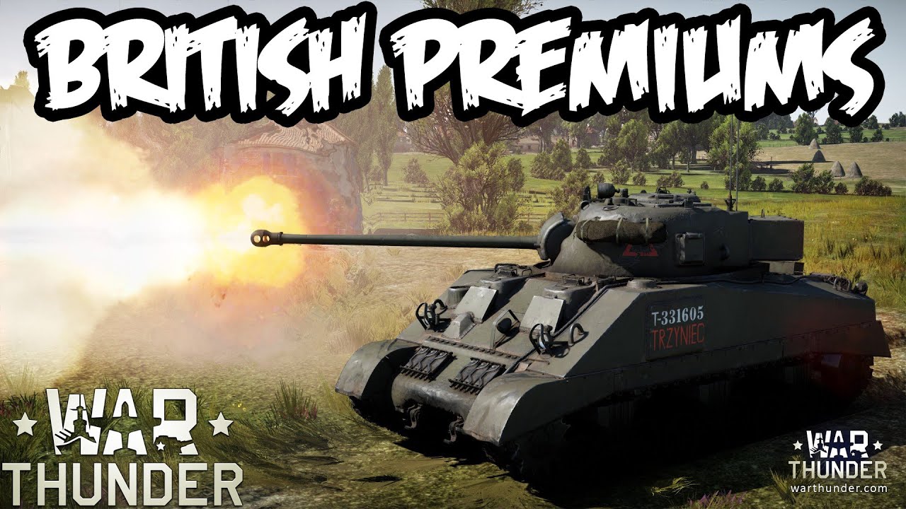 War Thunder - First British Premium Tank Prices Revealed - YouTube