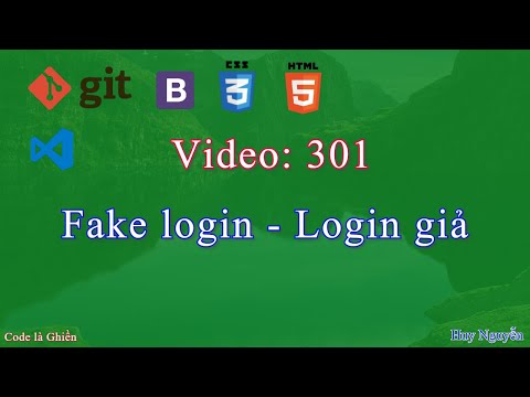 301 - Web Apps - Fake login - Login giả