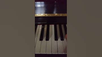 Thumbnail of playing erika in the church piano