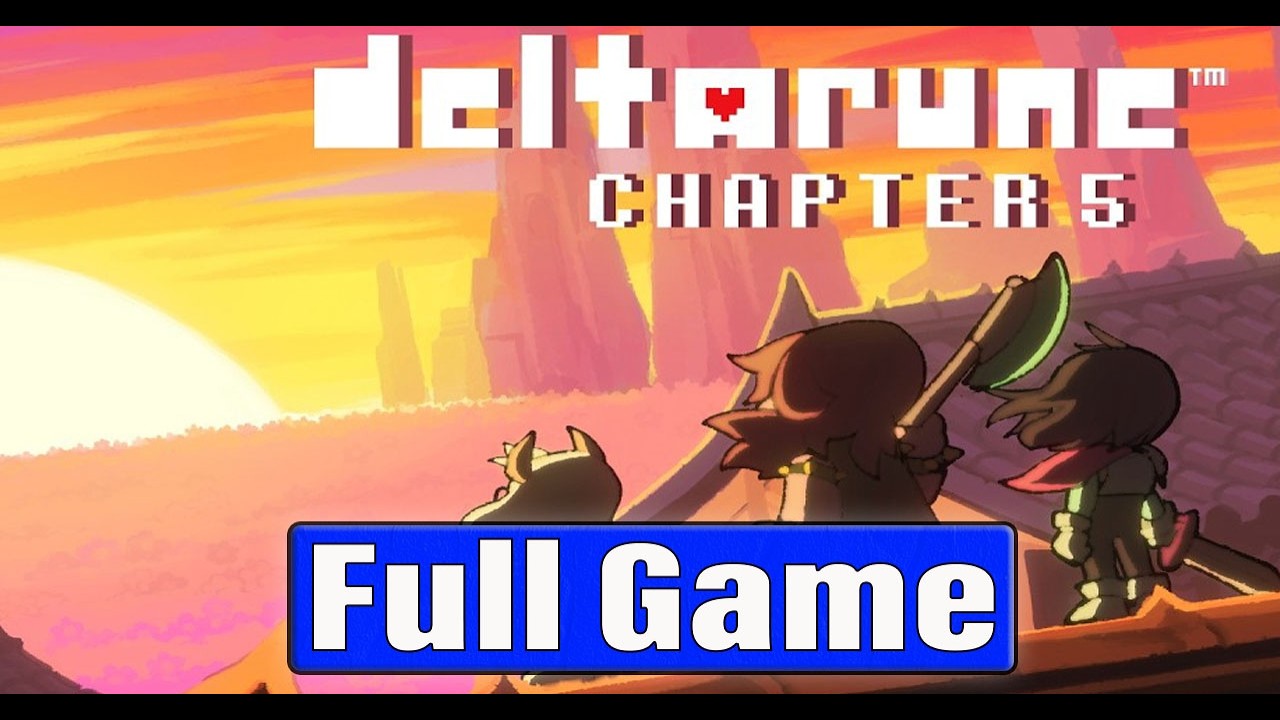 DELTARUNE Chapter 5 Full Game Gameplay Walkthrough No Commentary