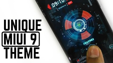 Top 3 Unique Theme For Miui 9!Redmi Note 4/Redmi 4