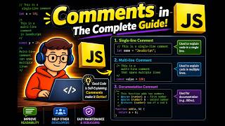 Comments in JavaScript Explained | Single-Line & Multi-Line Comments | JavaScript for Beginners #8