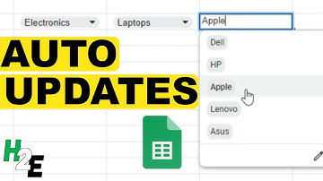 Create Dependent Drop-down Lists in Google Sheets