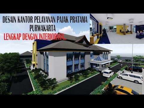  Desain  kantor  pajak KPP PRATAMA purwakarta proyek 