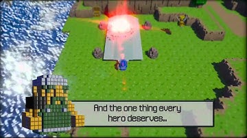 3D Dot Game Heroes - Official Natural Sword Enhancement Vignette [HD]