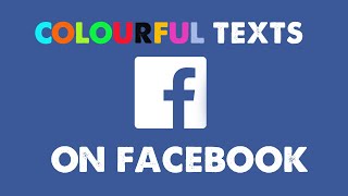 How to write colourful letters on facebook screenshot 4