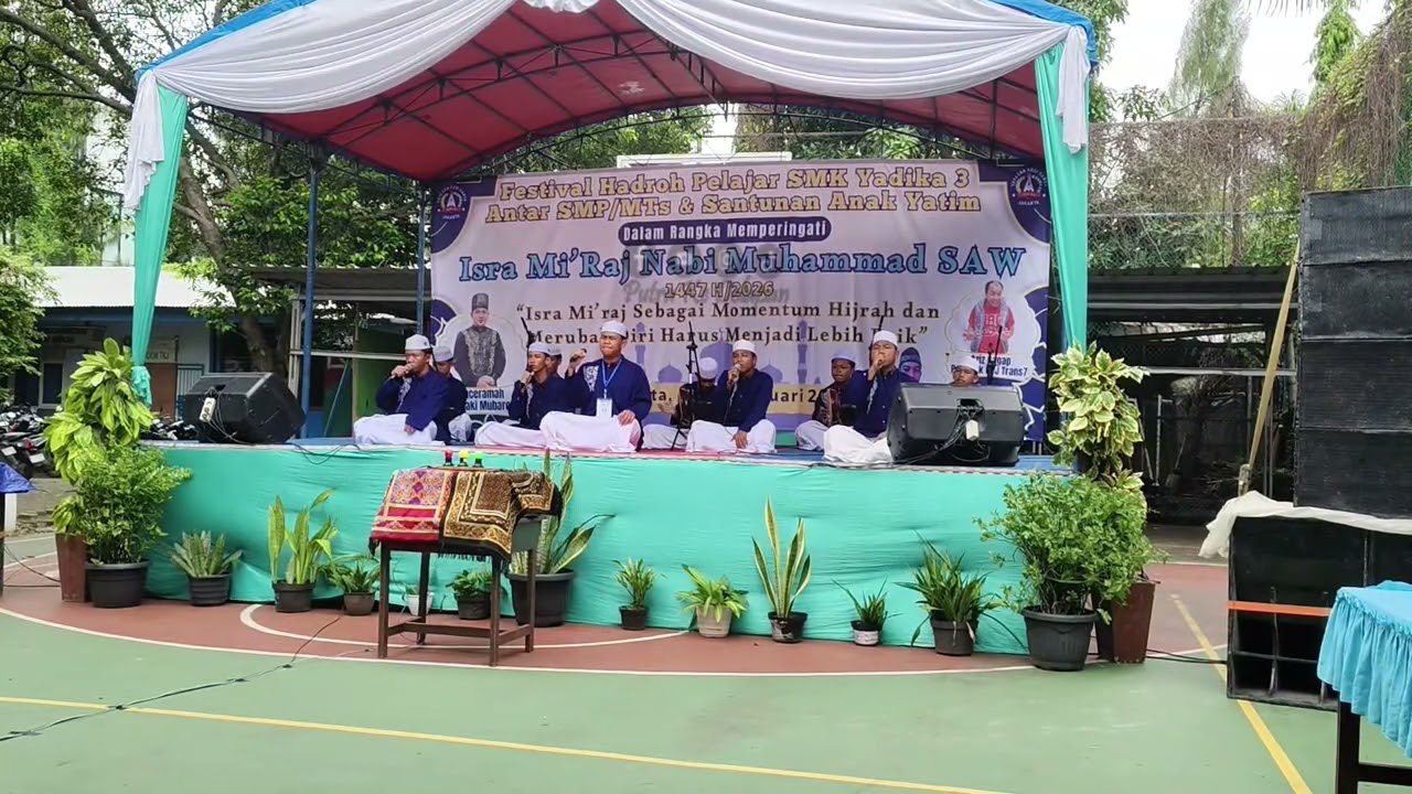 SMPN 169 JAKARTA - LOMBA HADROH TINGKAT SMP/MTS DI SMK YADIKA 3 KALIDERES