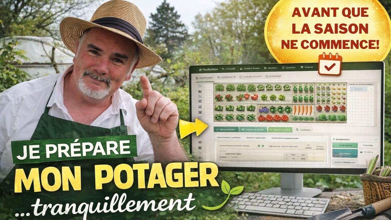 Je prépare mon potager comme ça chaque année… et ça change TOUT sur la saison