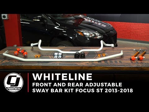 2013-2018 Ford Focus ST Install: Whiteline Front and Rear Adjustable Sway Bars