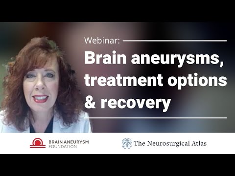Brain aneurysms, treatment options and recovery: What you need to know. | Webinar