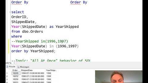 SQL Development Logical Query Processing