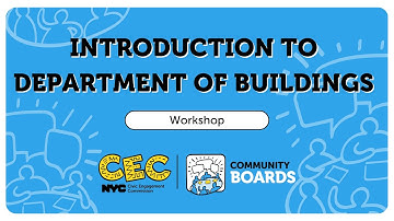Introduction to Department of Buildings