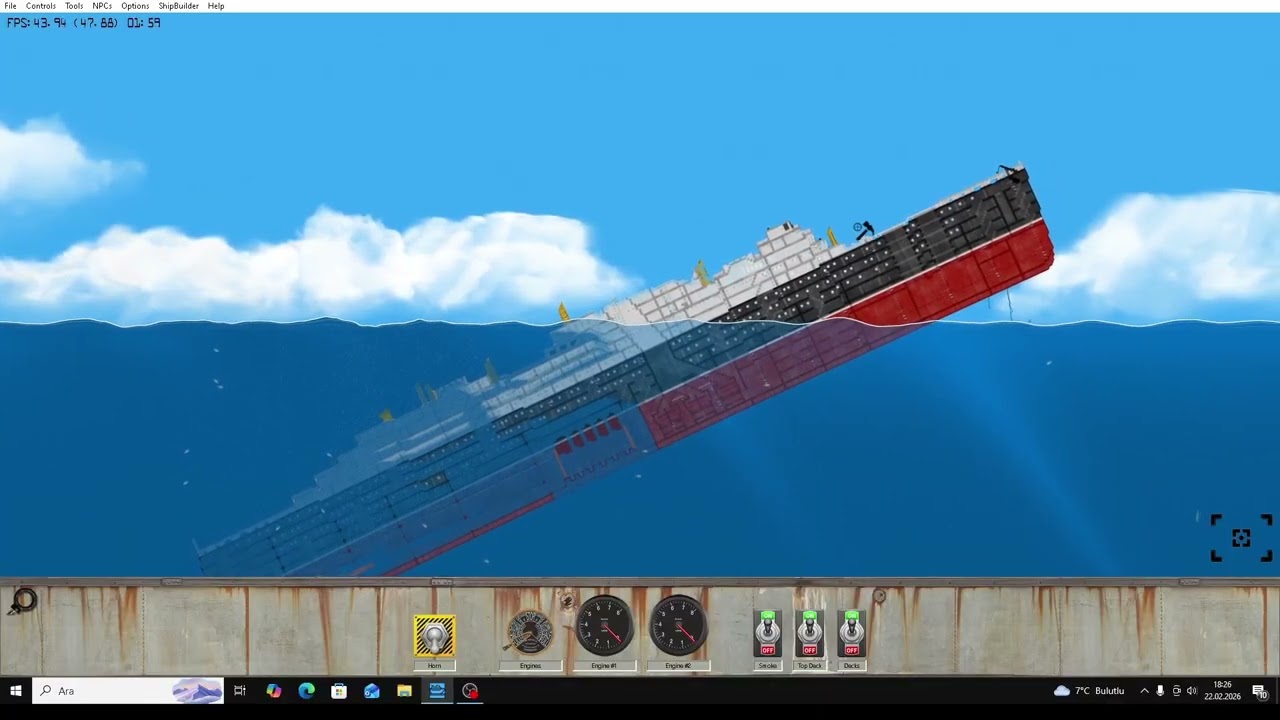 floating sandbox pt 4 başka hangi gemiyi batırıyım