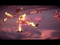 Flying the Y-Wing Up High Then Dropping Shots on Enemies | Star Wars Battlefront II