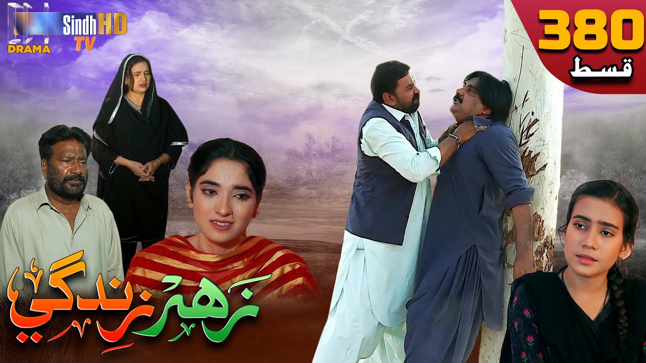 Zahar Zindagi   Ep 380  Sindh TV Soap Serial  SindhTVHD Drama