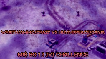 C&C Generals Zero Hour 60$ 3v3 Challenge Live/Replay Cast - Team Crazy vs Team Hummi (BO13)