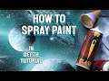 How to Spray Paint Art Tutorial using Clash Spray Paint