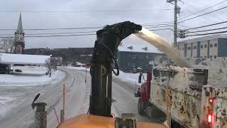 VI109 Fort Kent Maine Snow Removal Process 2024