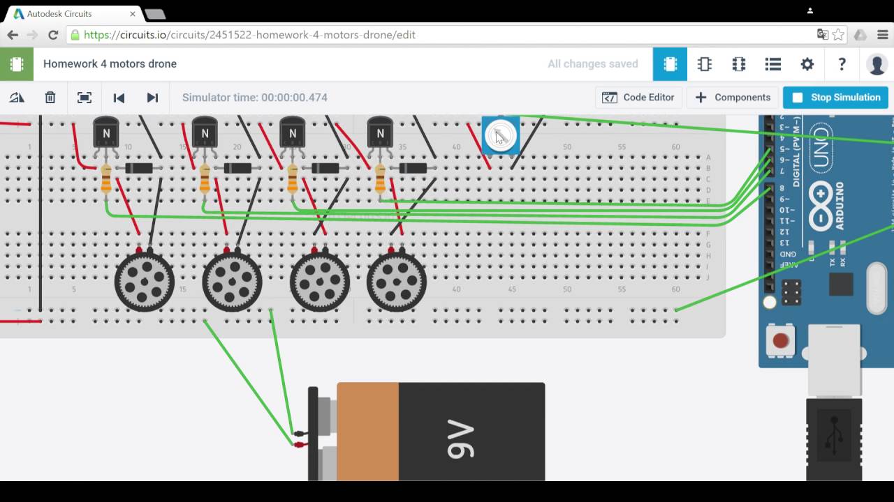 Modify the velocity of DC motor using Arduino and Potentiometer - YouTube